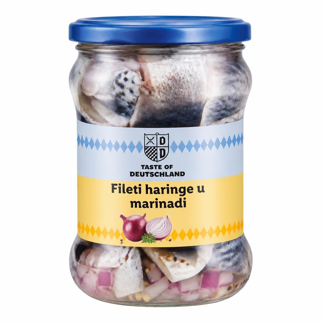 Taste of Deutschland Fileti haringe u marinadi 300 g Akcija u trgovini Lidl