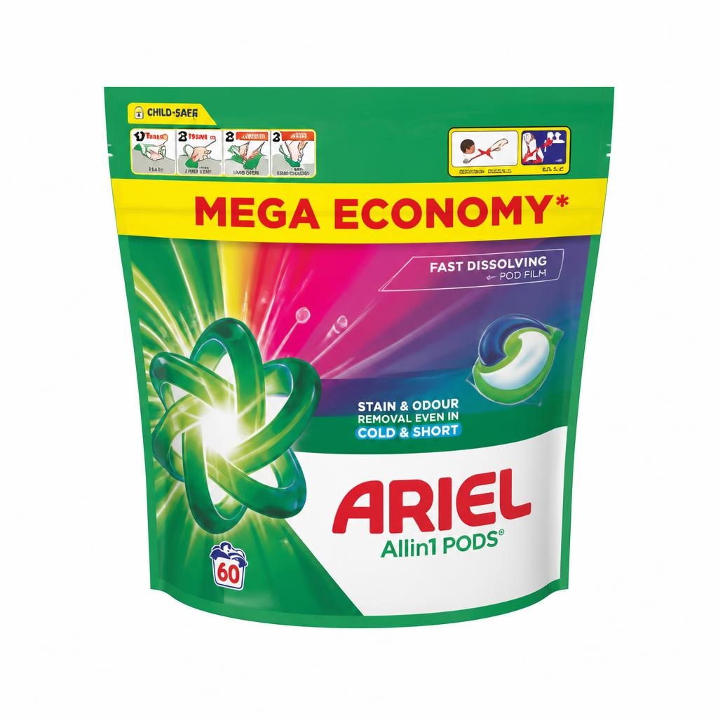 Deterdžent kapsule Ariel All-in-1 Pods 60 kom - Akcija u trgovini KTC