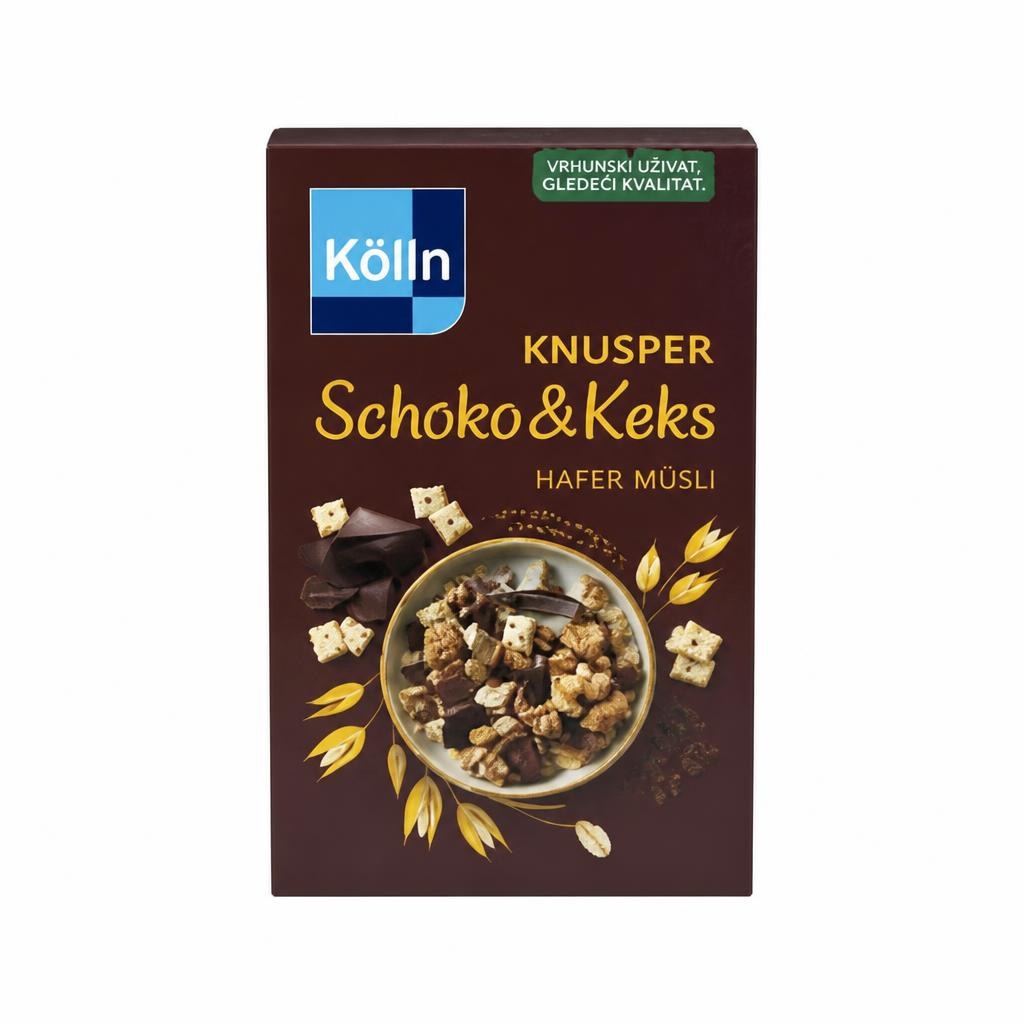 Kolln Musli zobeni 440 g - 500 g - Akcija u trgovini Kaufland