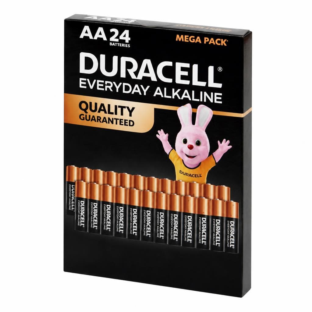 Duracell Everyday Alkaline baterije AA 24 komada Akcija u trgovini Action