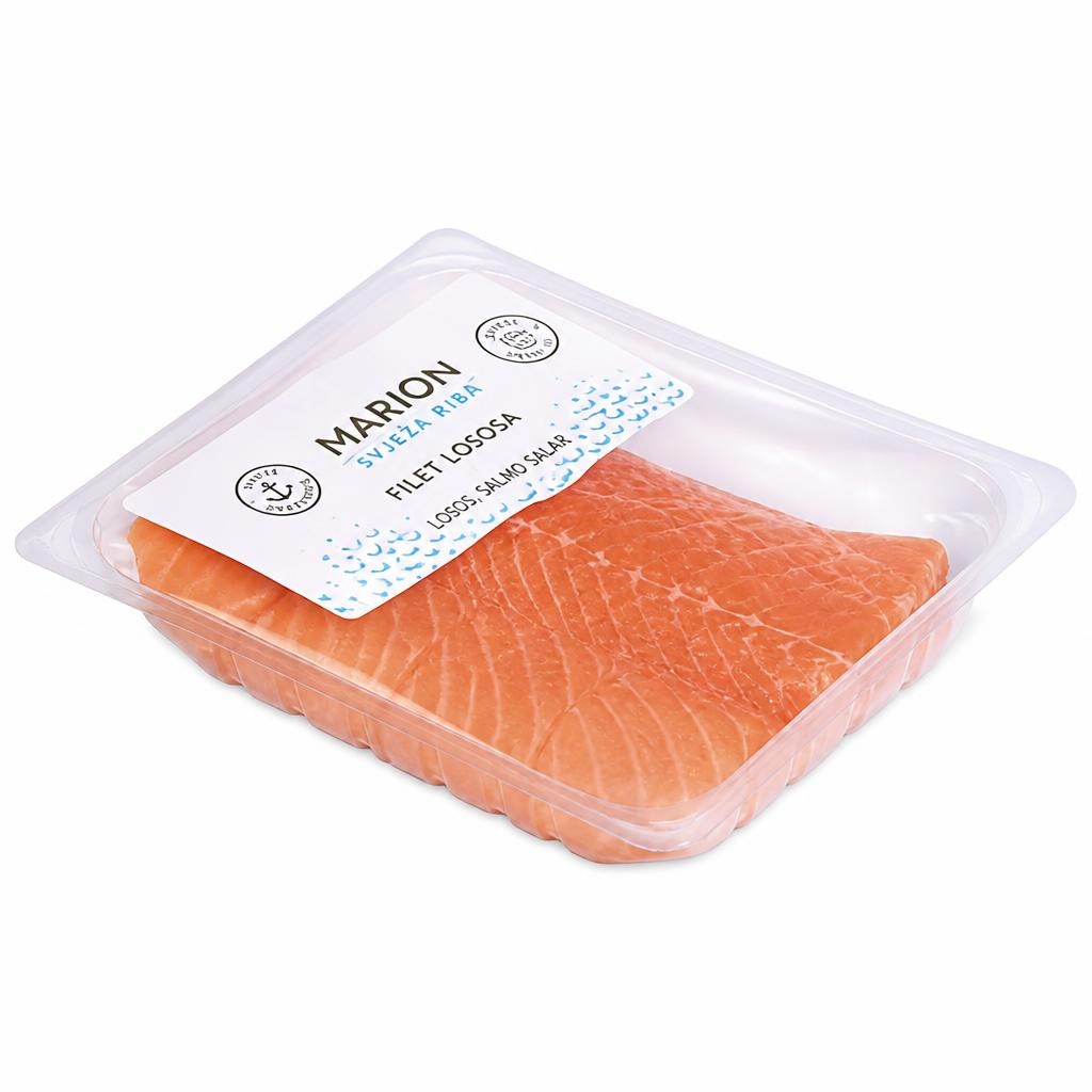 Svježi filet lososa 1kg - Akcija u trgovini Konzum