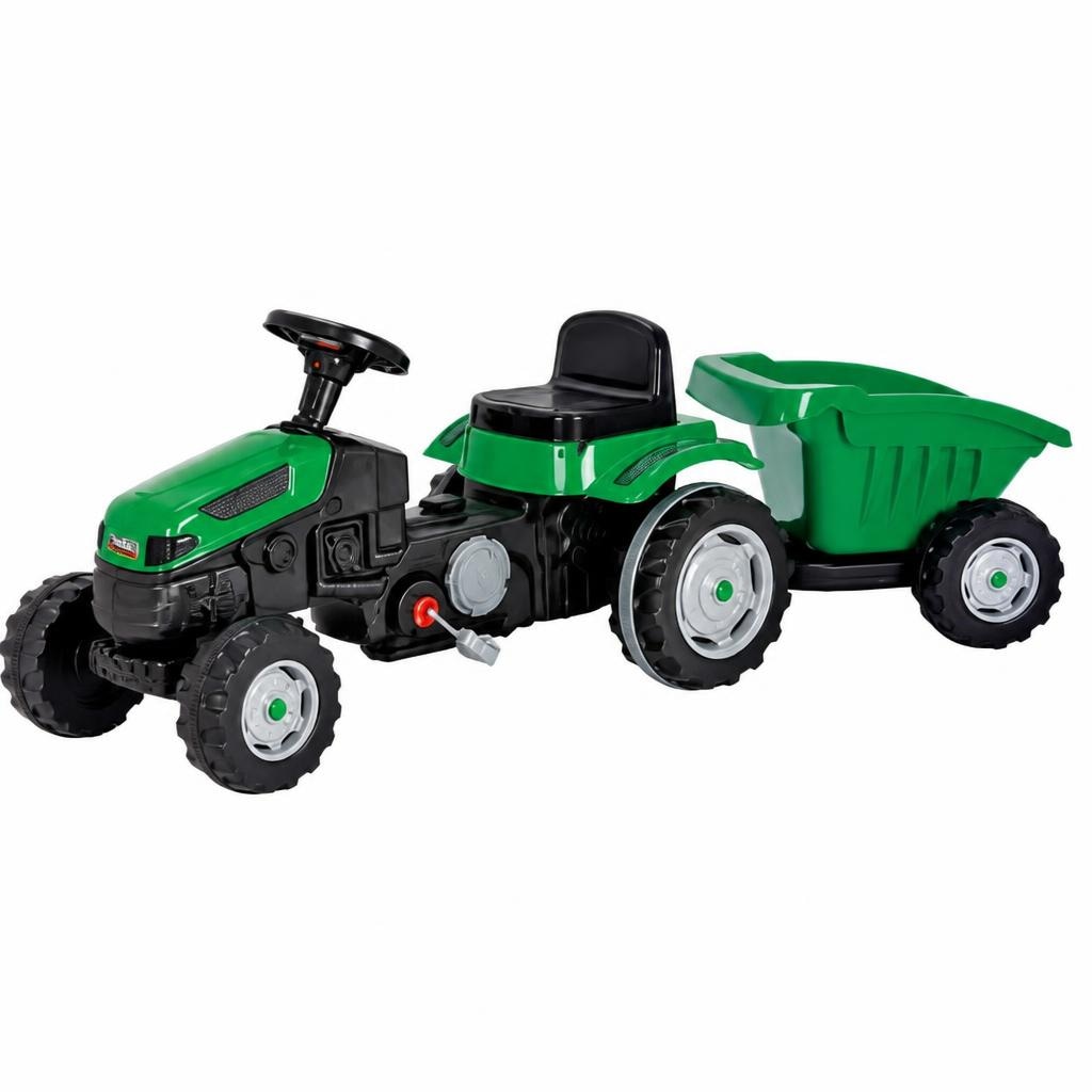 Traktor na pedale + prikolica Akcija u trgovini Vinkoprom
