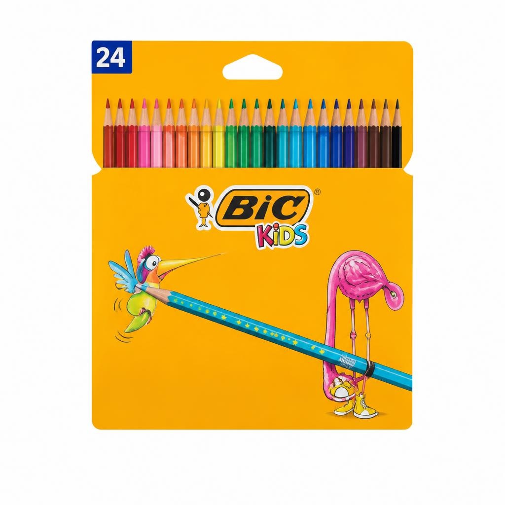 BIC drvene bojice 24 kom Akcija u trgovini Tedi