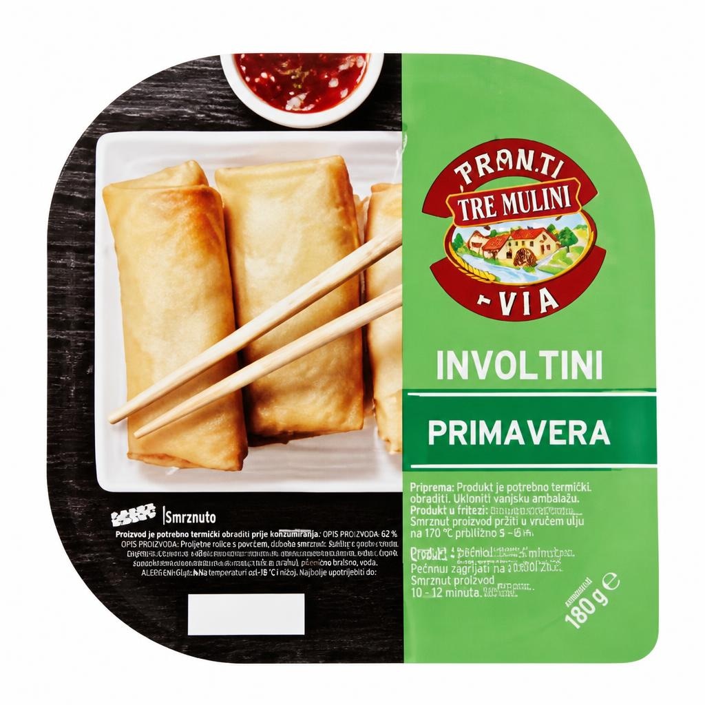 Proljetne rolice 3 kom, 180 g Tre Mulini - Akcija u trgovini Eurospin
