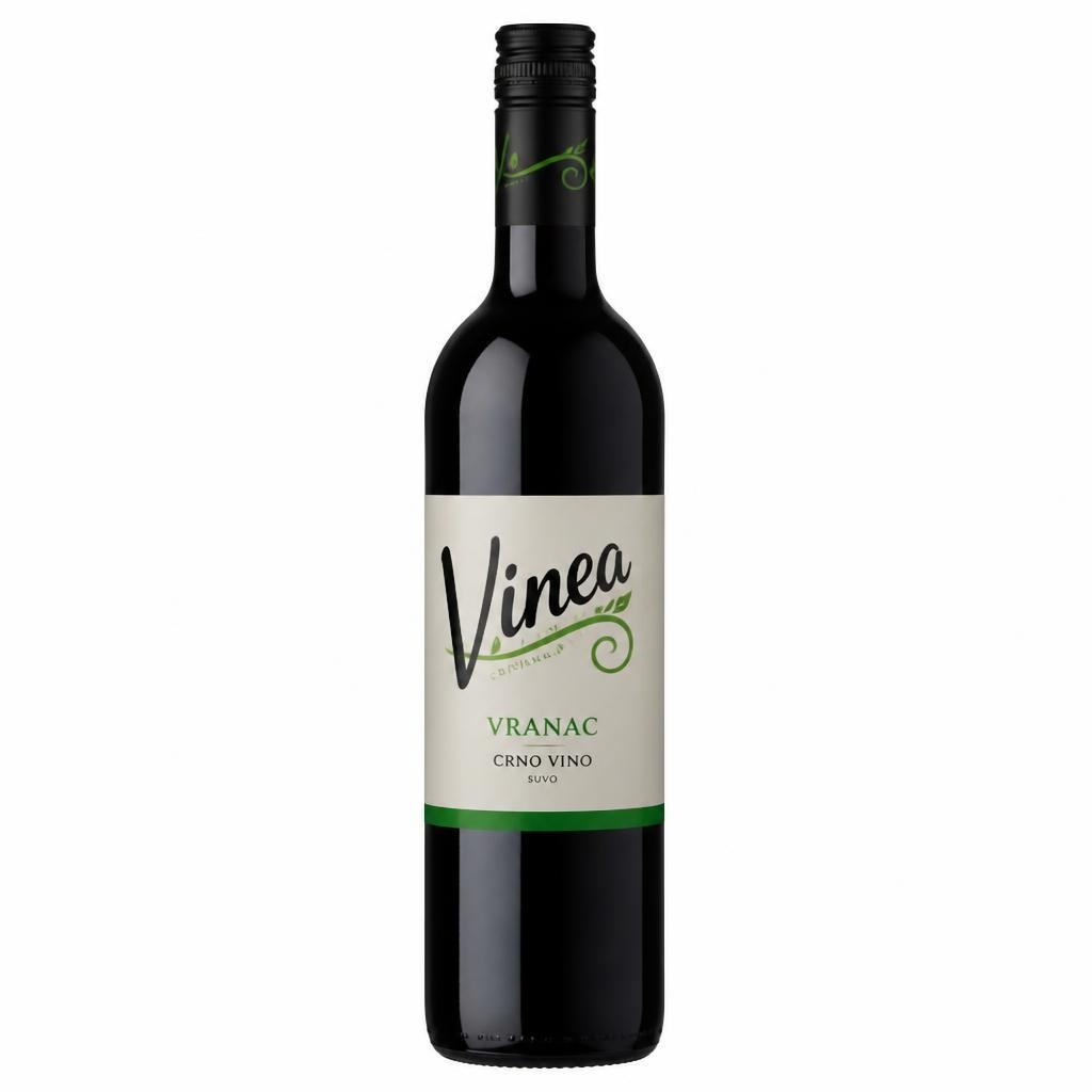 Vinea Vranac vino 1 l Akcija u trgovini Bakmaz