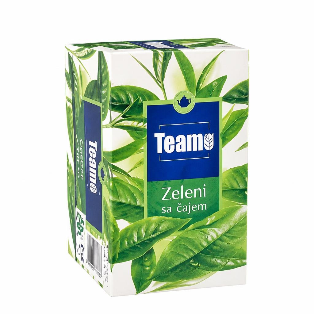 Teamo Čaj zeleni 30 g - Akcija u trgovini Studenac