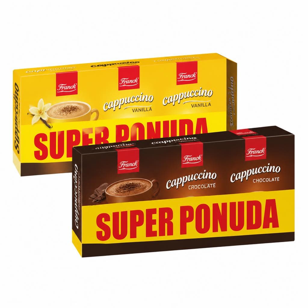 Franck cappuccino čokolada ili vanilija 3x144 g ili 3x148 g Akcija u trgovini Tommy