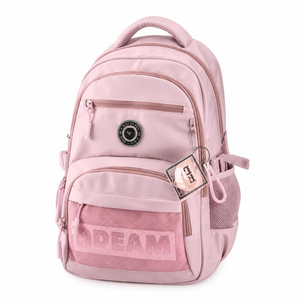 Pop Fashion školski ruksak Pink Mesh 43x20x20 cm Akcija u trgovini Interspar