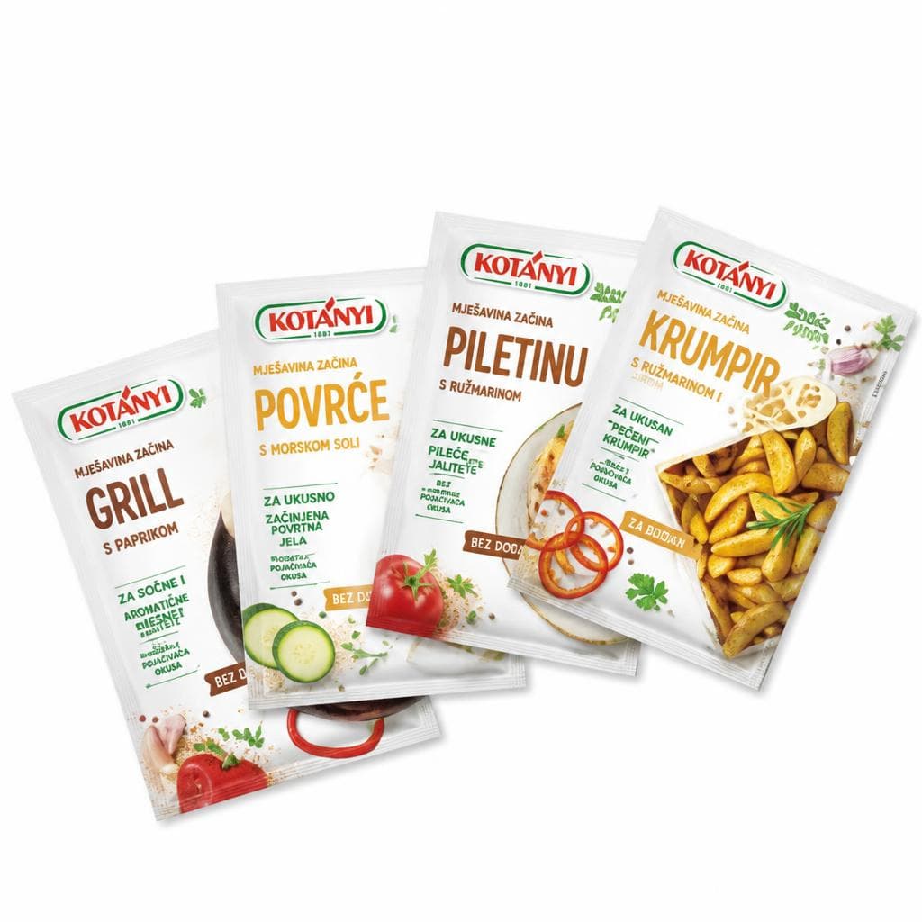 Kotányi mješavine začina Akcija u trgovini Konzum