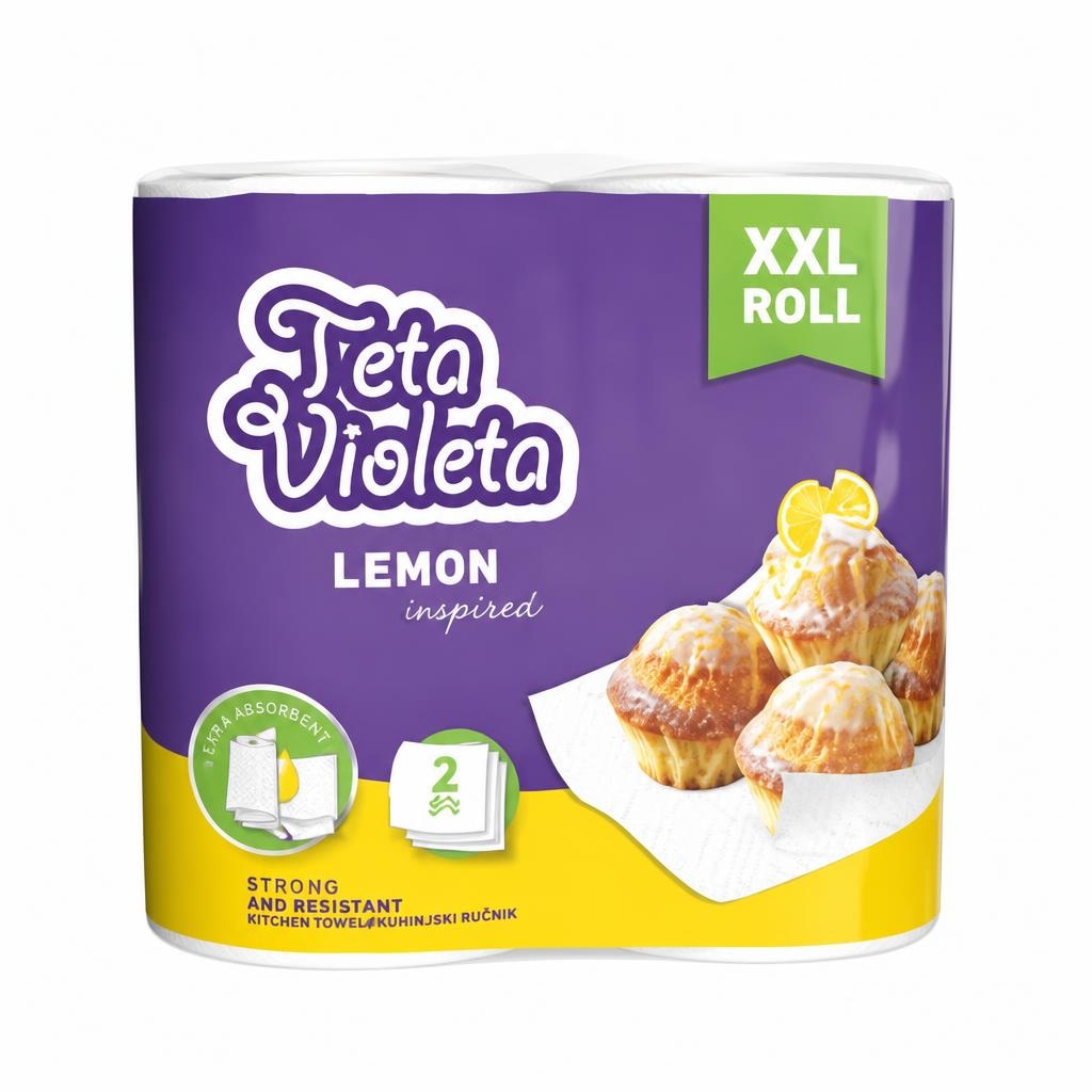 Teta Violeta Papirnati ručnik 2/1 - Akcija u trgovini Trgovina Krk