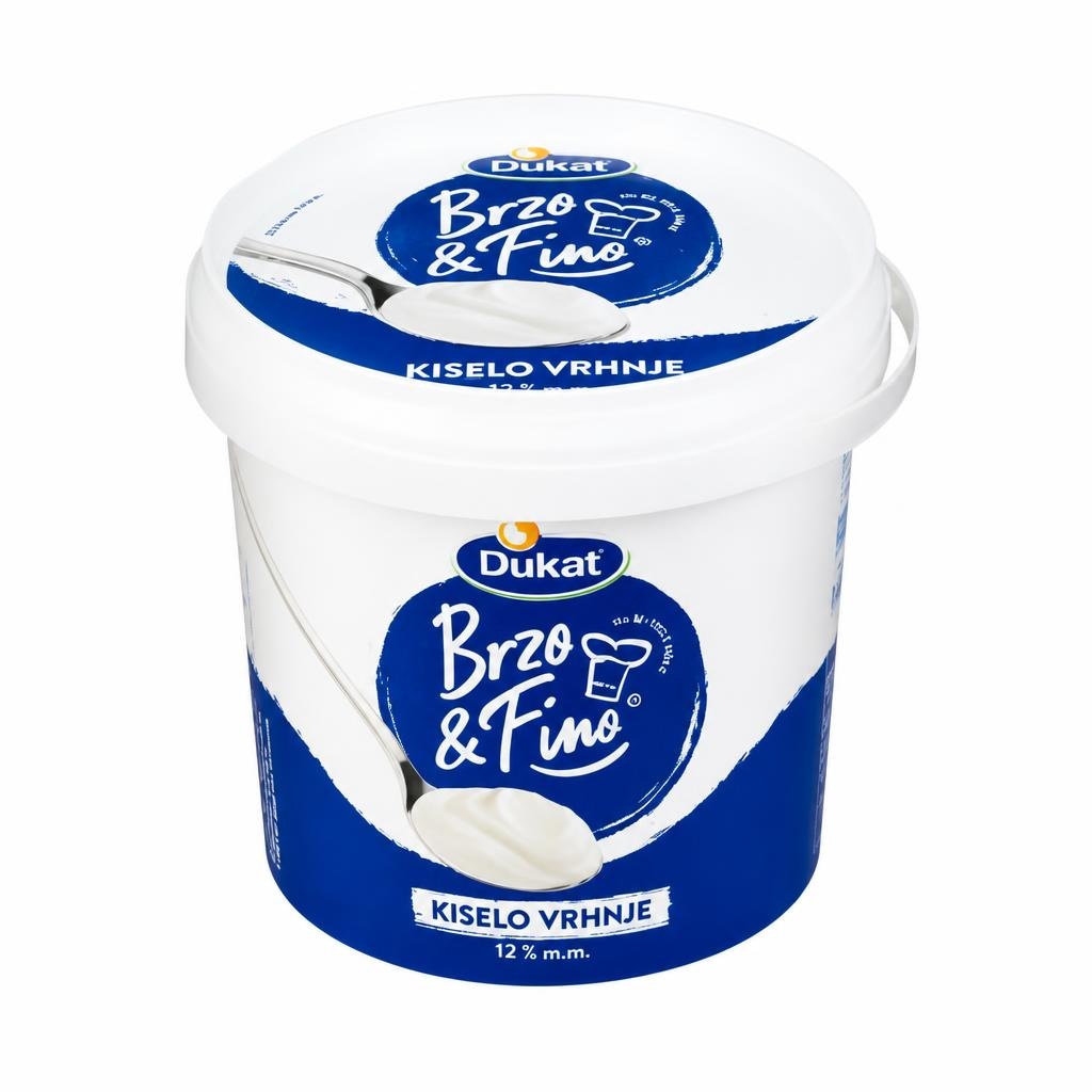 Brzo&Fino Kiselo vrhnje 900 g - Akcija u trgovini Kaufland