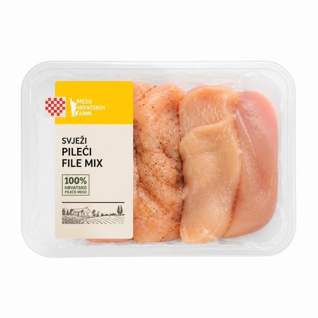 Meso Svježi pileći file mix 600 g Akcija u trgovini Lidl