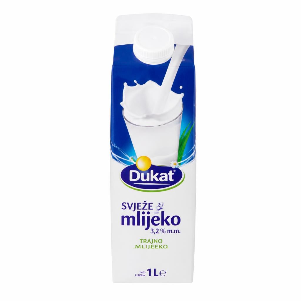 Dukat Svježe mlijeko 1 L Akcija u trgovini Kaufland