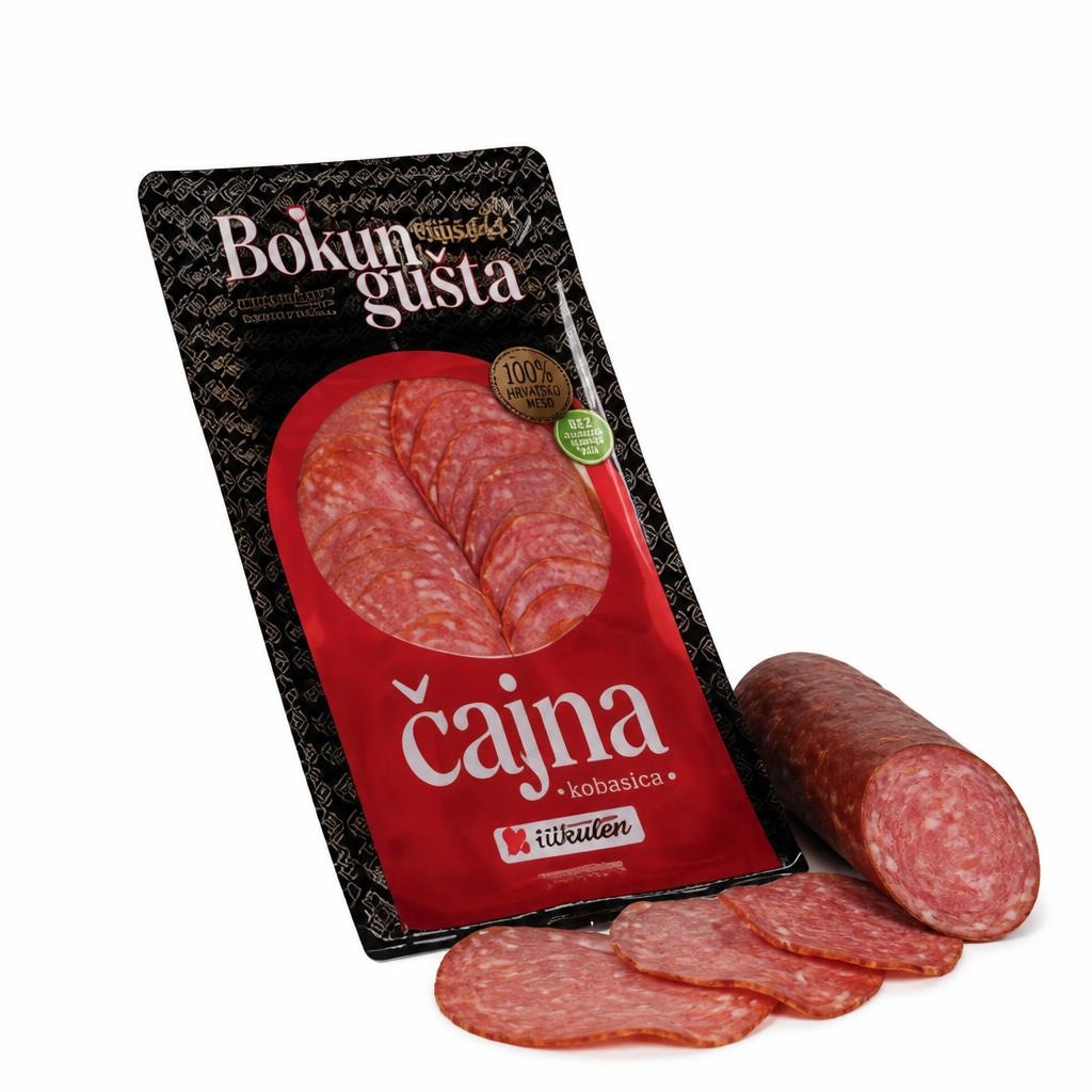Bokun gušta čajna kobasica ili kulen 100 g Akcija u trgovini Tommy