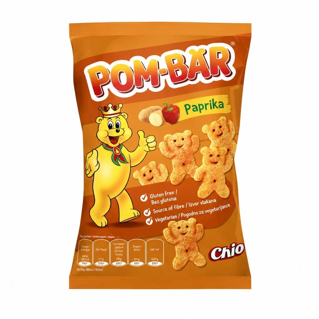 Pom-Bar Paprika 100g Chio - Akcija u trgovini Žabac