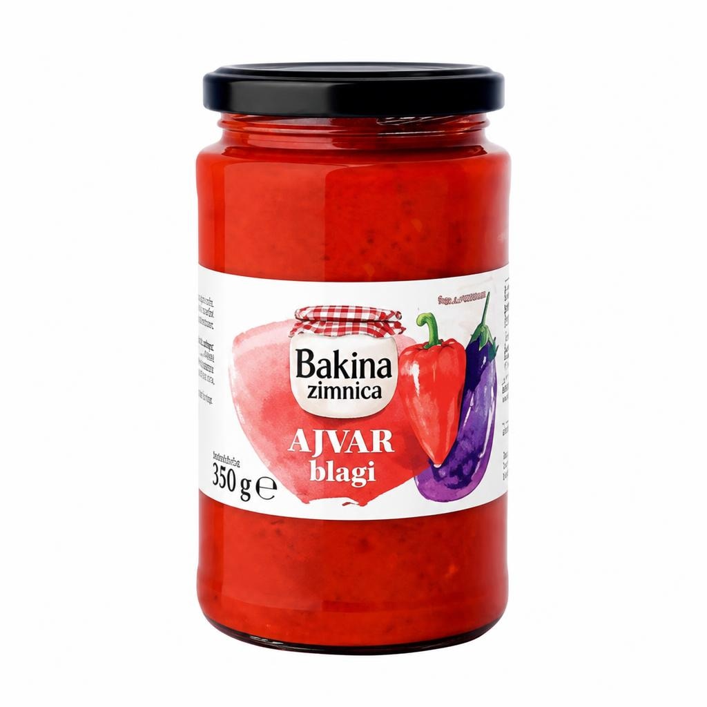 Bakina Zimnica Ajvar 350 g - Akcija u trgovini Studenac