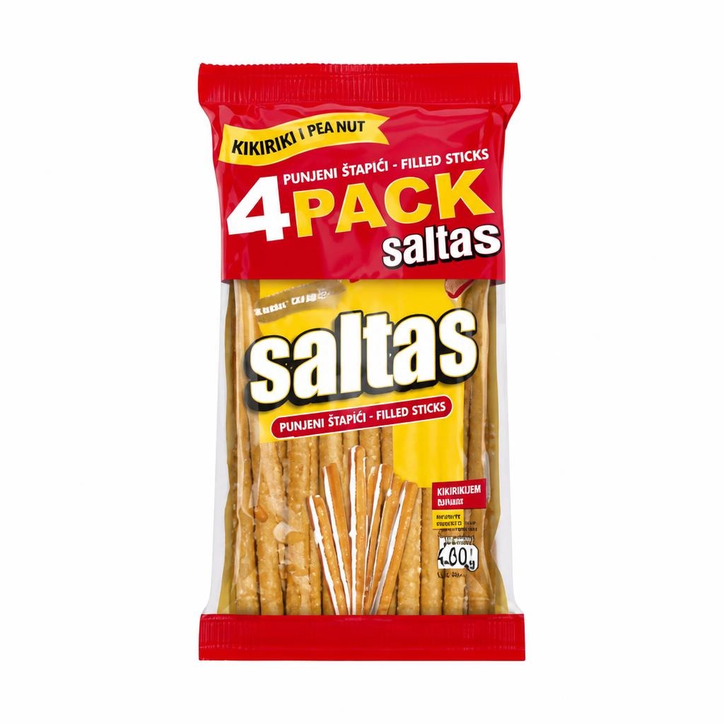 Saltas Štapići 160g, 4pack - Akcija u trgovini Konzum
