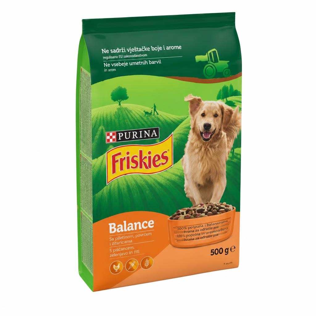 Hrana za pse Friskies 500 g - Akcija u trgovini Boso
