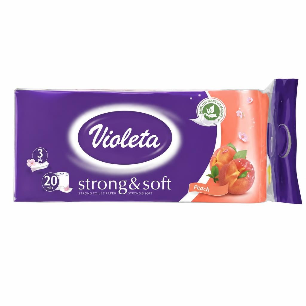 Violeta toaletni papir 3. sl, 20/1 - Akcija u trgovini Stanić Diskont