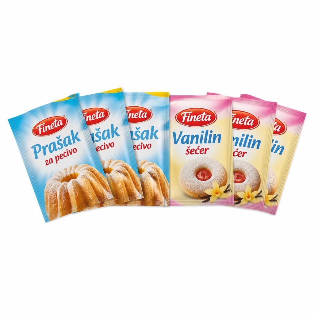 Fineta vanilin šećer 50 g (5 x 10 g) Akcija u trgovini NTL