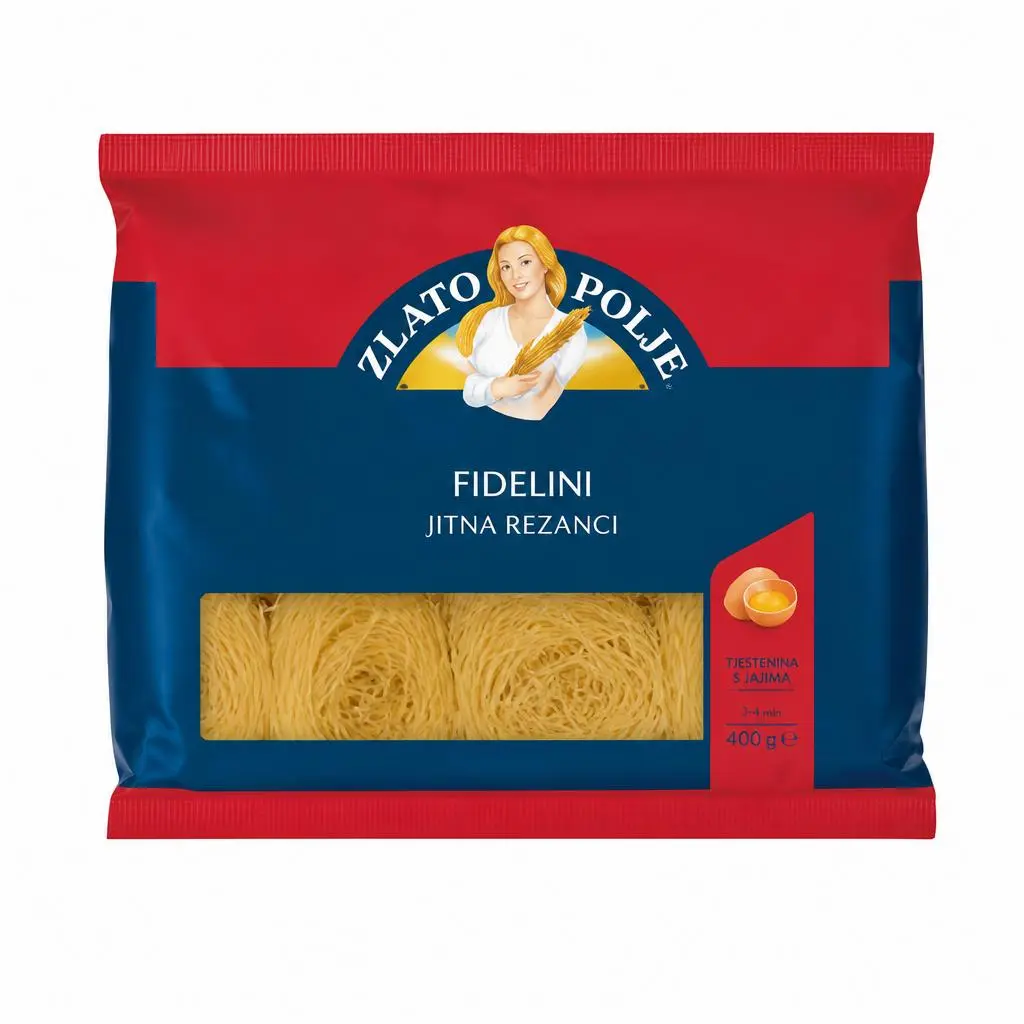 Zlato Polje tjestenina fidelini gnijezda 250 g Akcija u trgovini Ribola