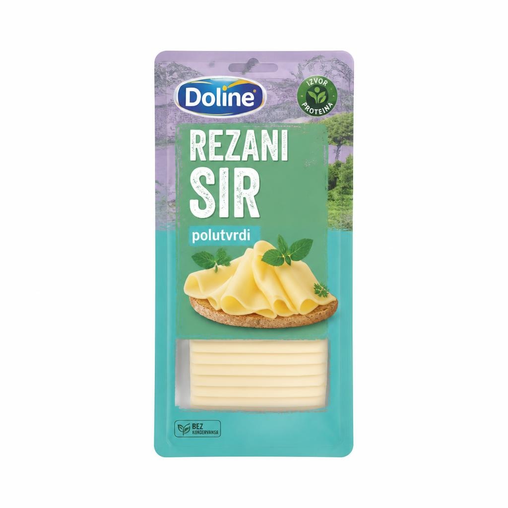 Rezani sir 150 g Doline Akcija u trgovini Plodine