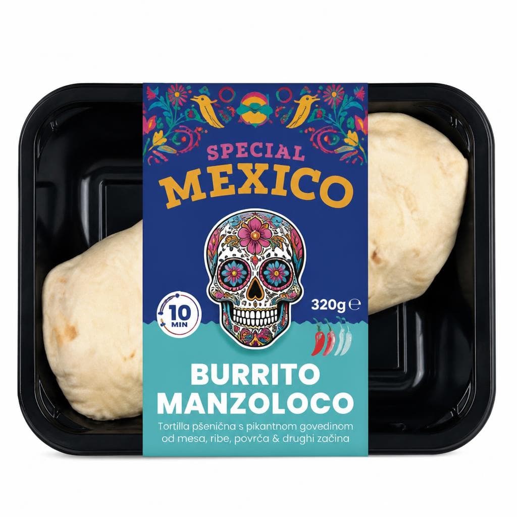 Maxi Super Burrito 320 g Akcija u trgovini Konzum