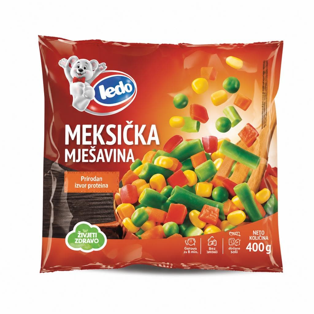 Ledo Meksička mješavina 400g Akcija u trgovini Konzum