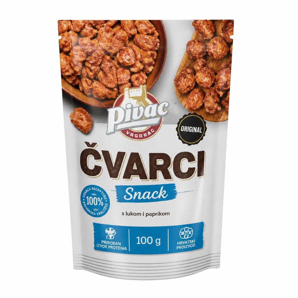 Pivac Čvarci snack 100g Akcija u trgovini Pivac