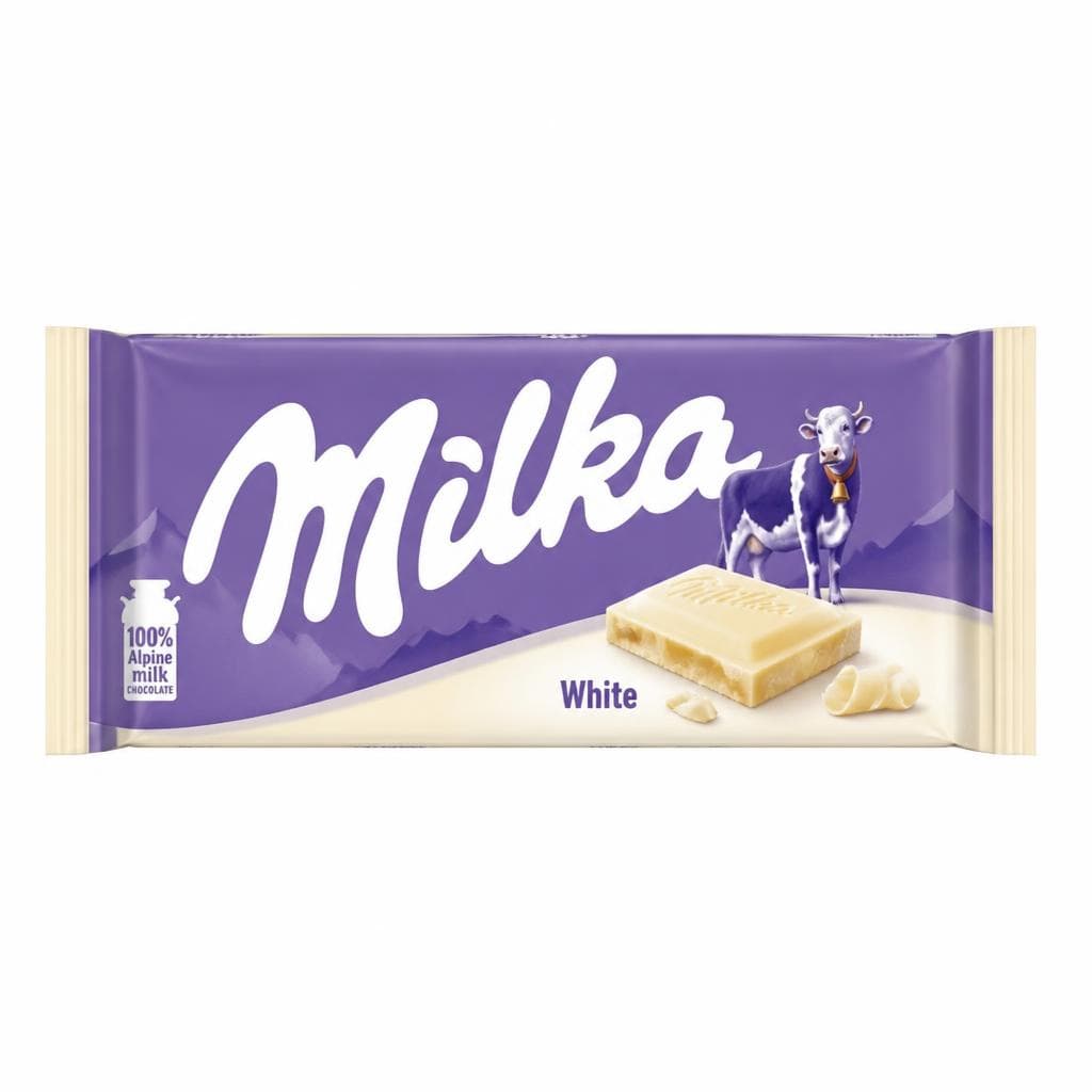 Čokolada Milka white 90 g Akcija u trgovini Bakmaz