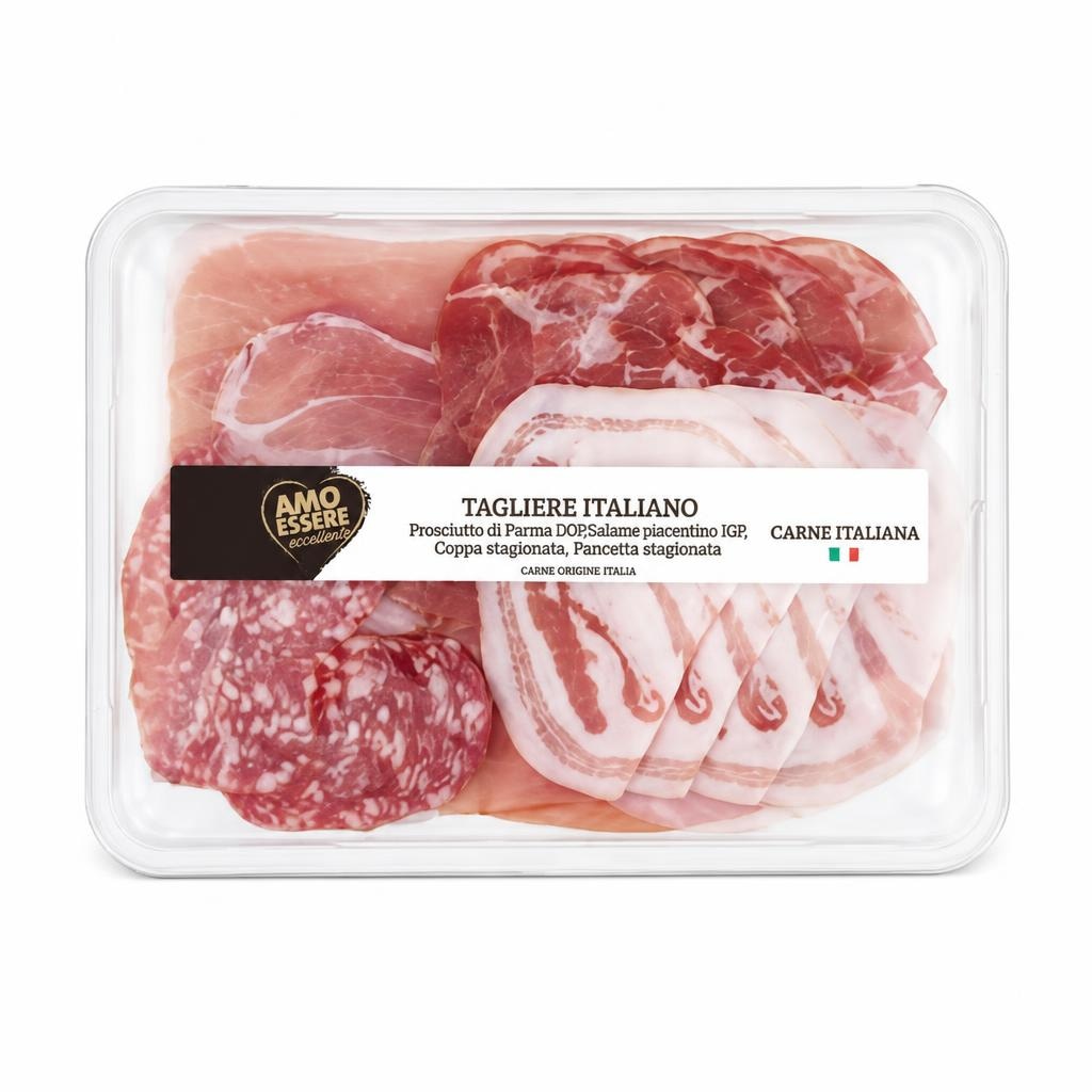 Amo Essere Suhomesnata plata 200 g - Akcija u trgovini Eurospin