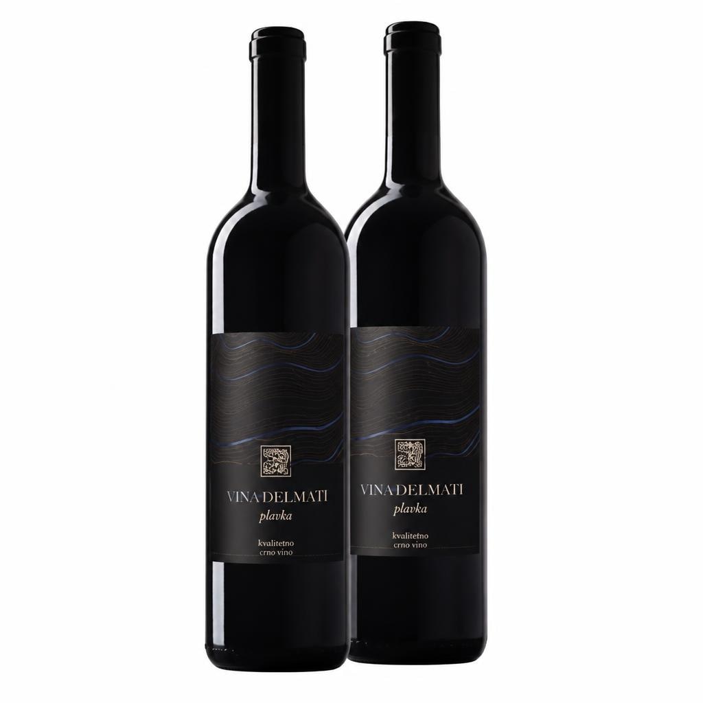 Plavka, Vina Delmati Vino crno 0,75 L - Akcija u trgovini Tommy