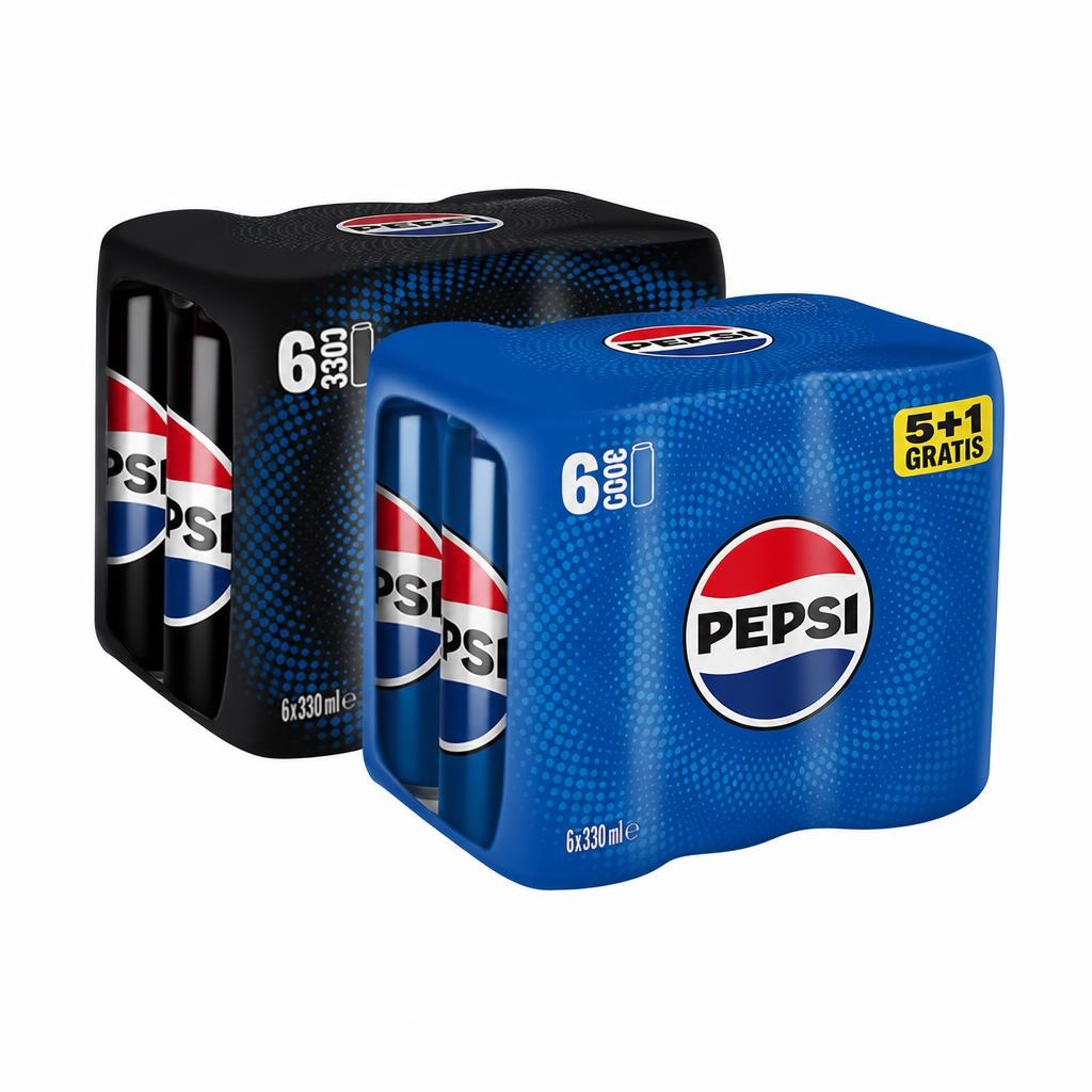 Gazirano piće Pepsi 6 x 0,33 L - Akcija u trgovini Spar
