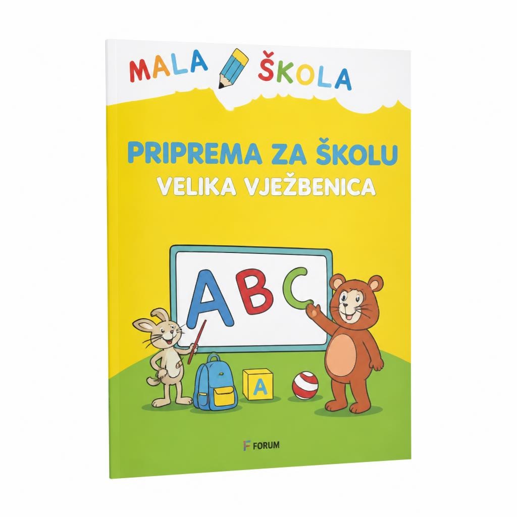 Zbirka Priprema za školu Mala Škola Akcija u trgovini Konzum