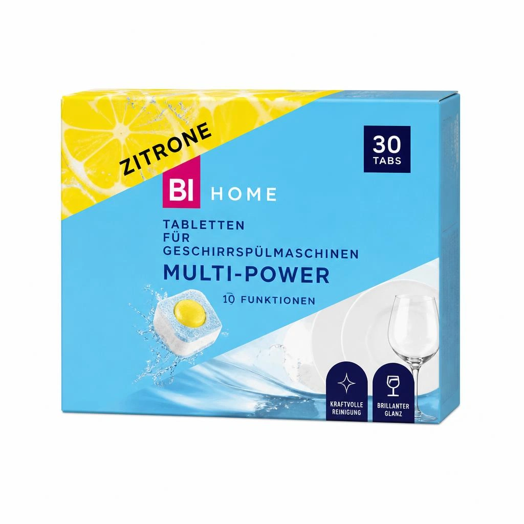 BI HOME Tablete za strojno pranje posuđa 50 kom Akcija u trgovini Bipa