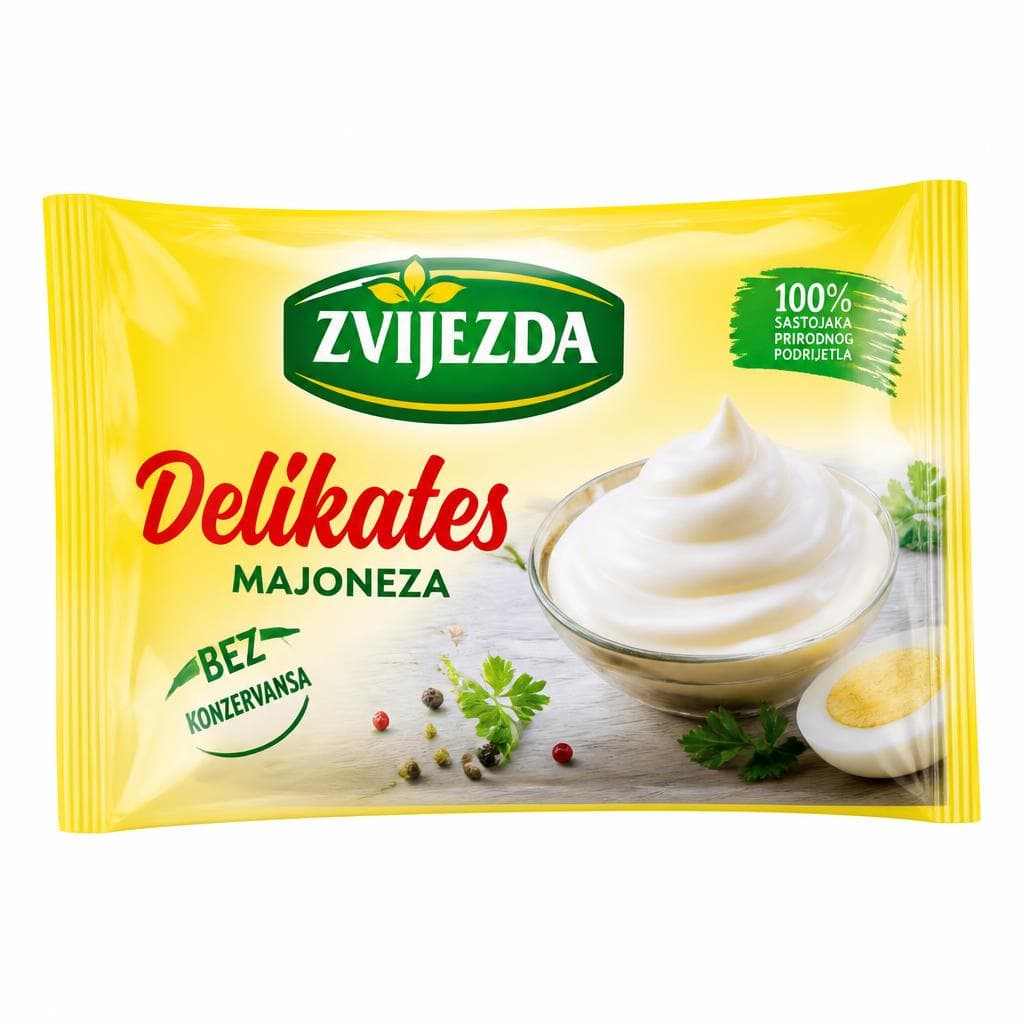 Majoneza Zvijezda 85 g ili 95 g Akcija u trgovini Spar