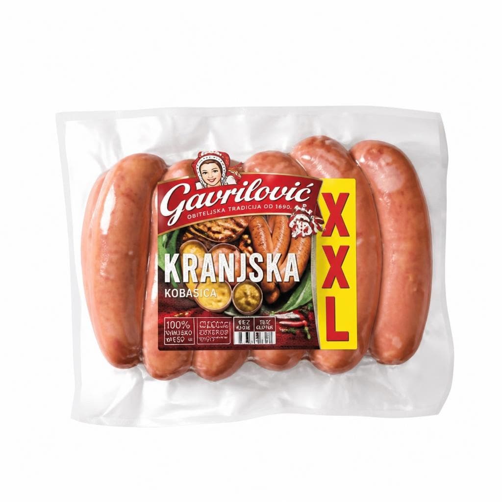 Gavrilović Kranjska kobasica 800 g Akcija u trgovini Plodine