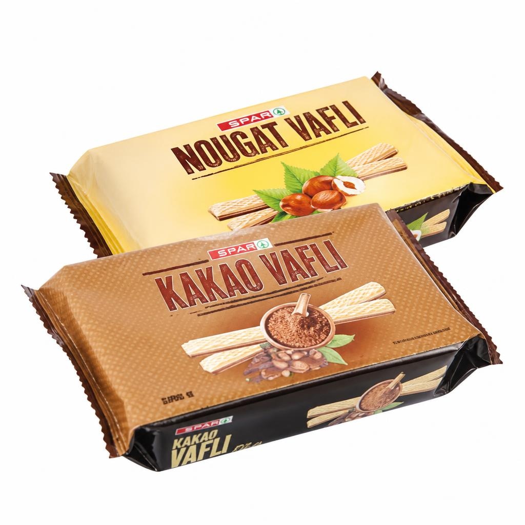 SPAR Vafl Nougat ili Kakao 200 g - Akcija u trgovini Spar