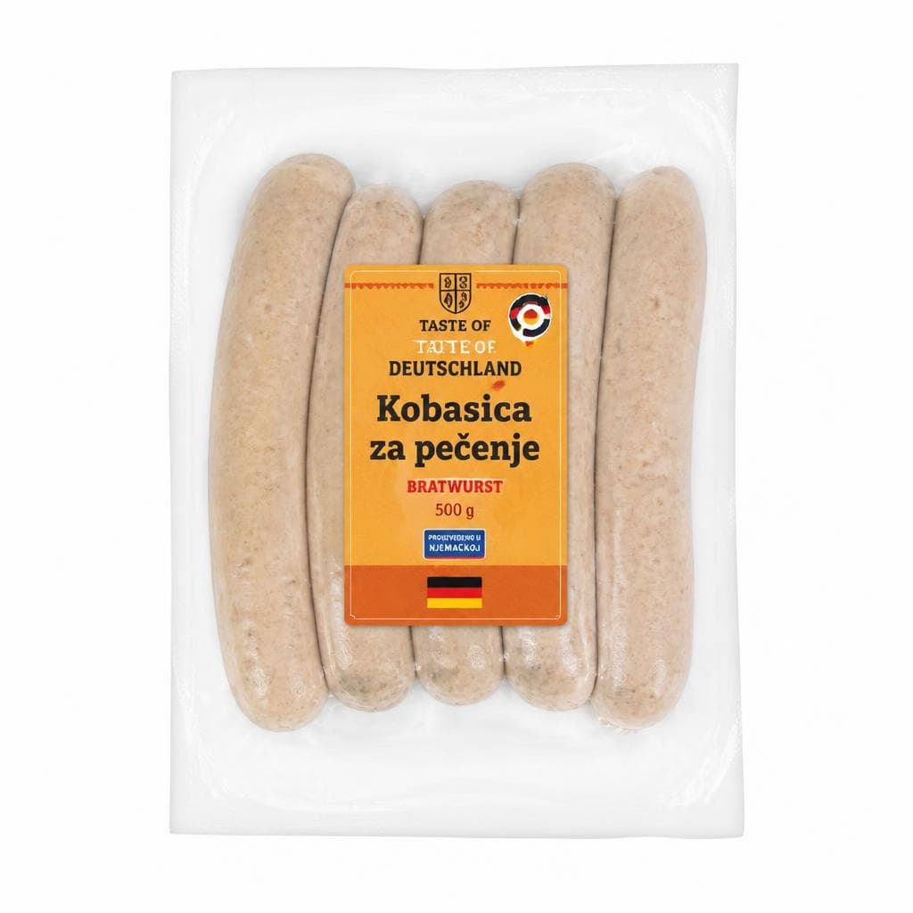Taste of Deutschland kobasica za pečenje 500 g Akcija u trgovini Lidl