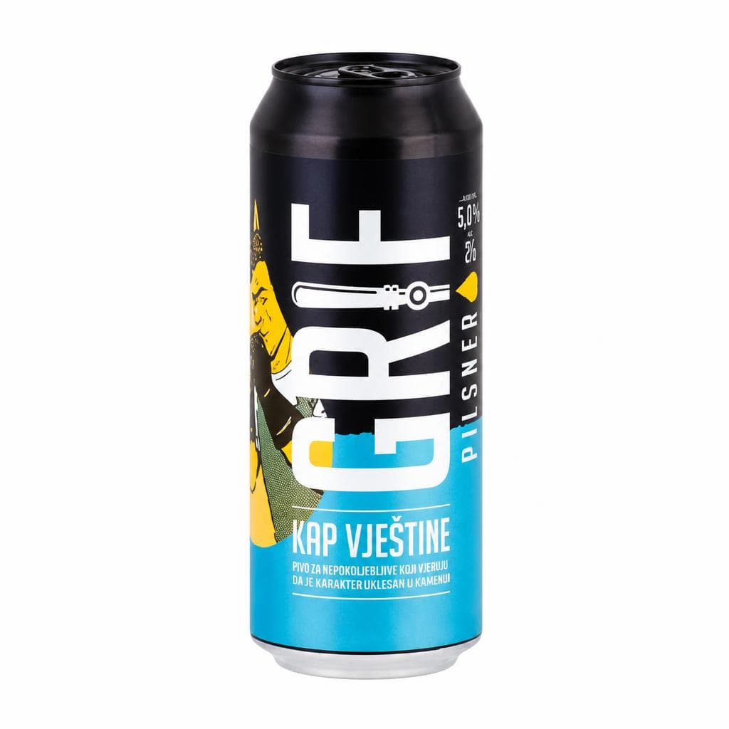 Grif svijetlo pivo pilsner 0,5 l Akcija u trgovini Plodine