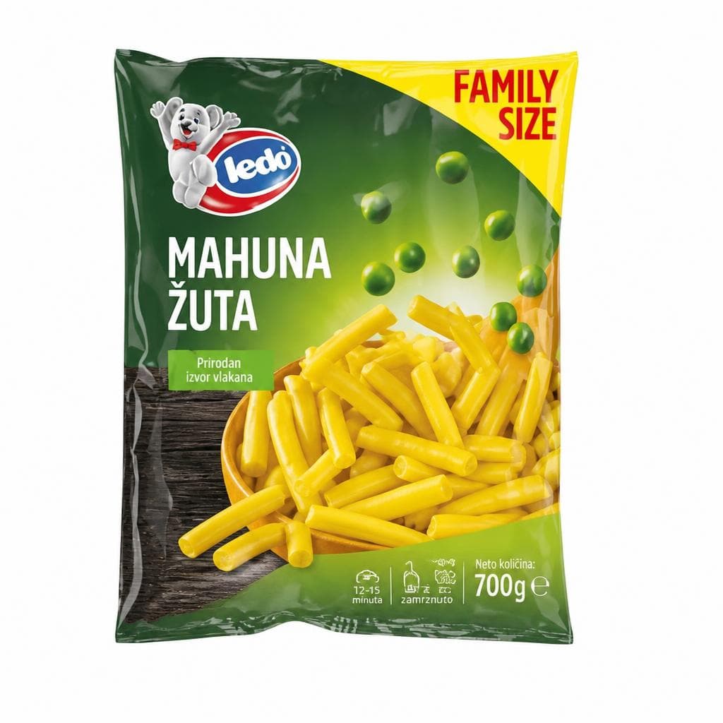 Grašak ili mahuna žuta 700 g Ledo Akcija u trgovini KTC