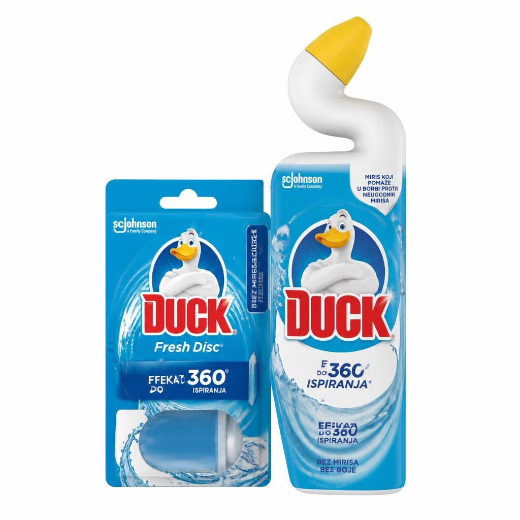 Duck Fresh Disc baza + tekućina za WC pak Akcija u trgovini KTC