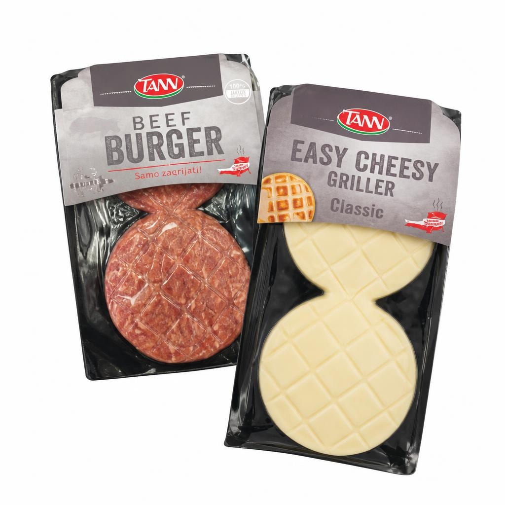 Easy Cheesy Griller ili Beef Burger 220 g TANN - Akcija u trgovini Spar