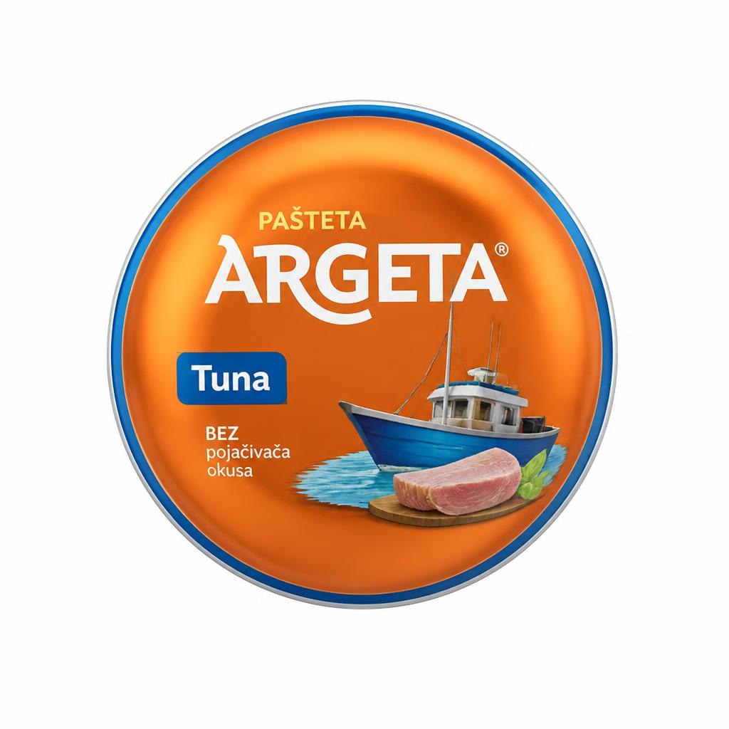 Argeta Pašteta od tune 95 g Akcija u trgovini Ribola