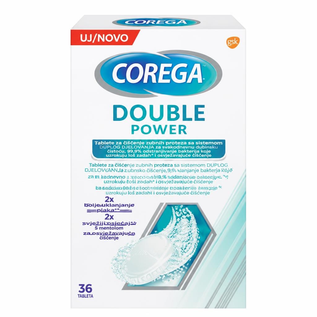 Tablete za čišćenje zubnih proteza Corega max clean 36 kom Akcija u trgovini KTC