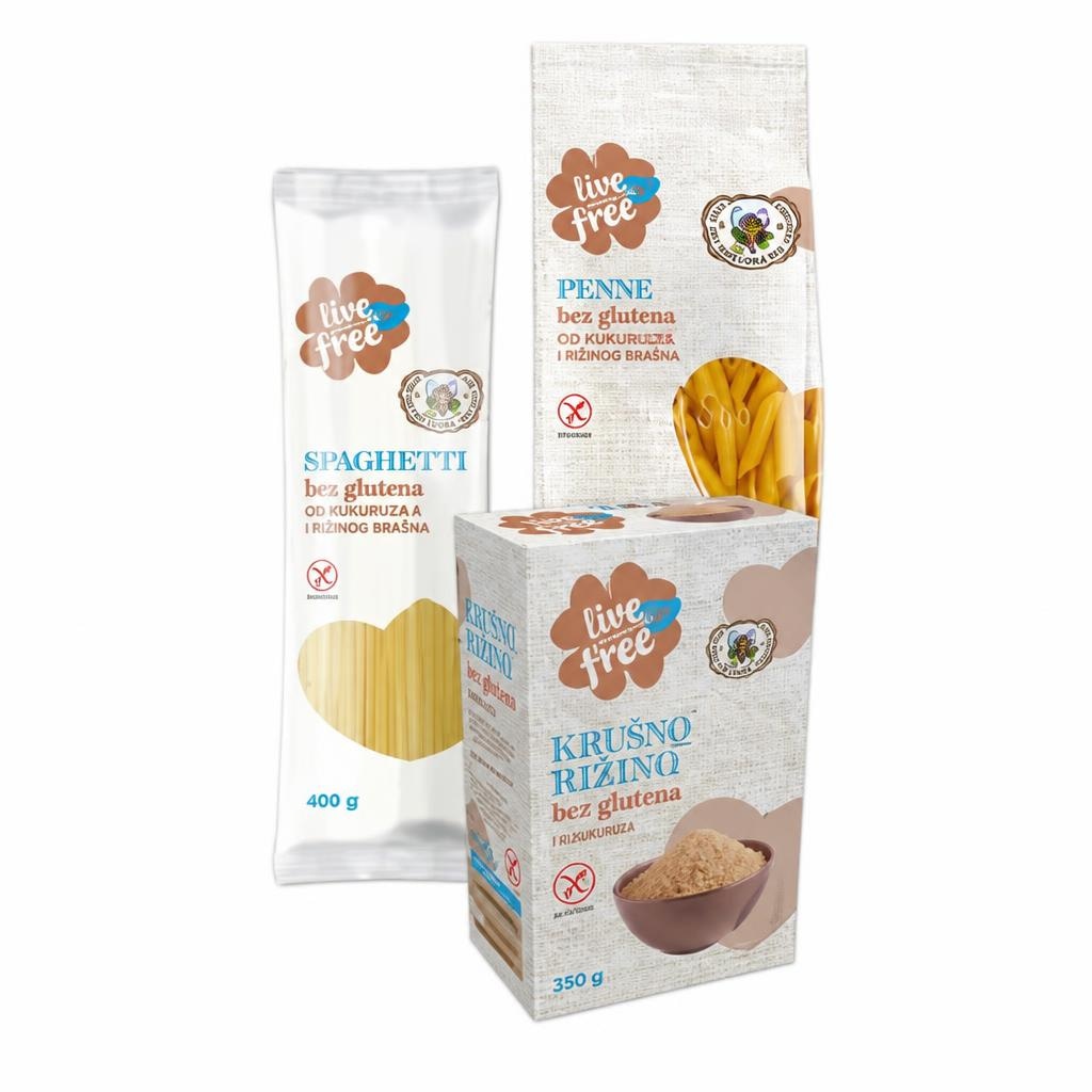 Live Gluten Free odabrani proizvodi 140 - 500 g Akcija u trgovini Plodine