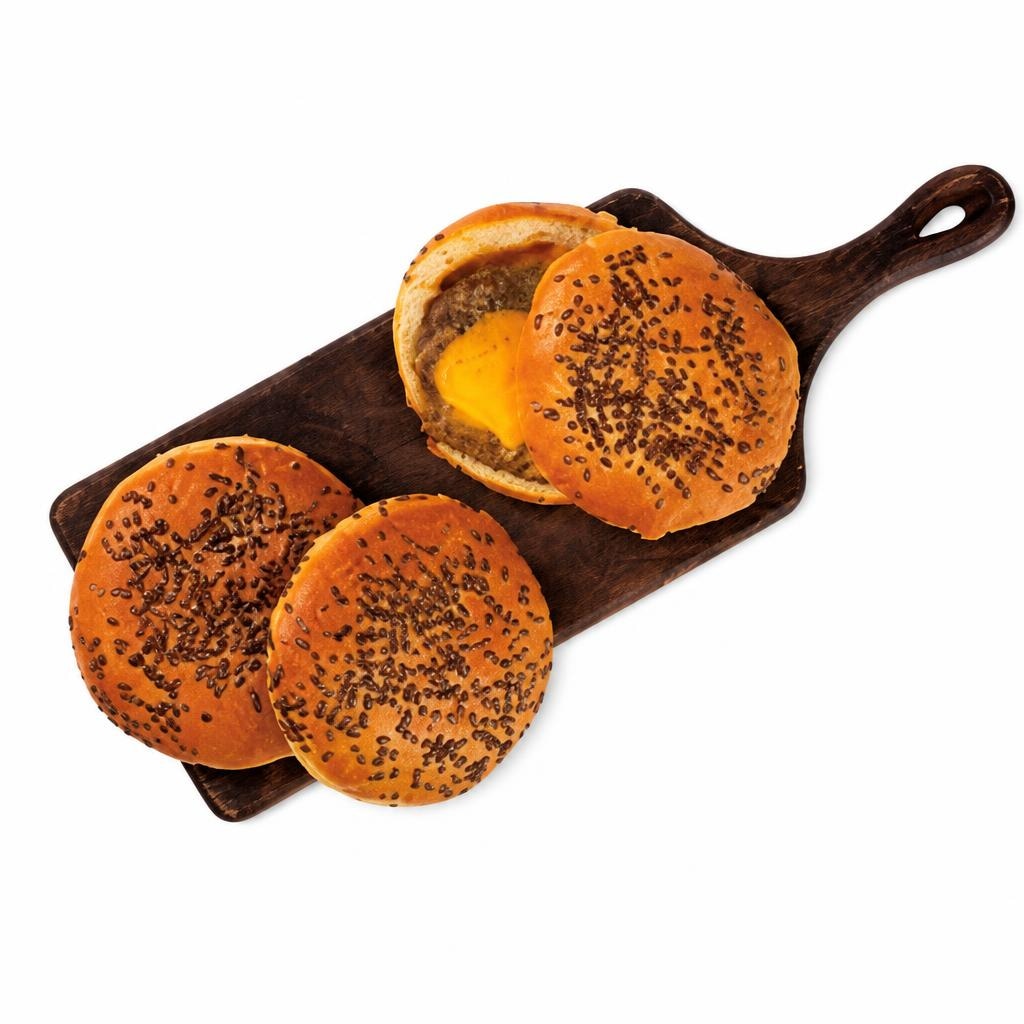 Brioche pecivo s pljeskavicom i sirom 170 g Akcija u trgovini Kaufland