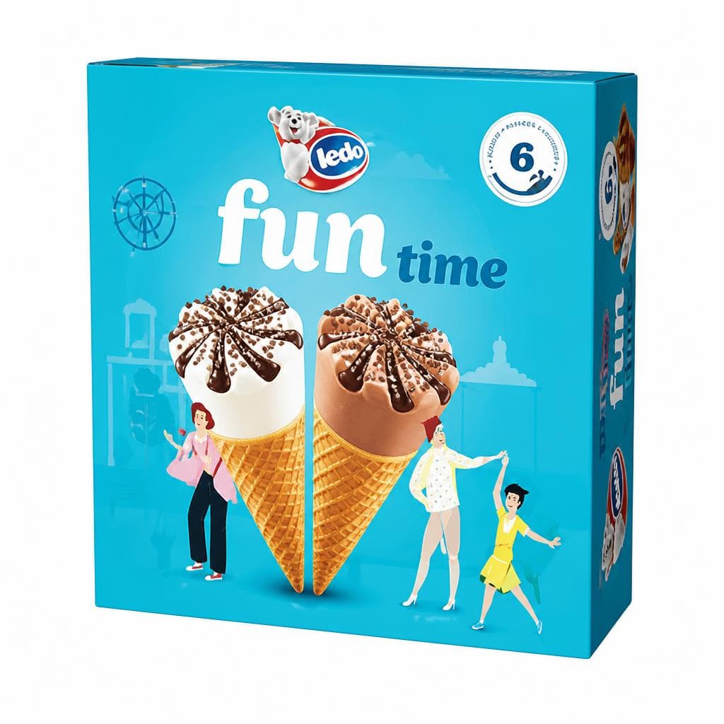 Ledo sladoled Fun Time 660 ml Akcija u trgovini Trgovina Krk