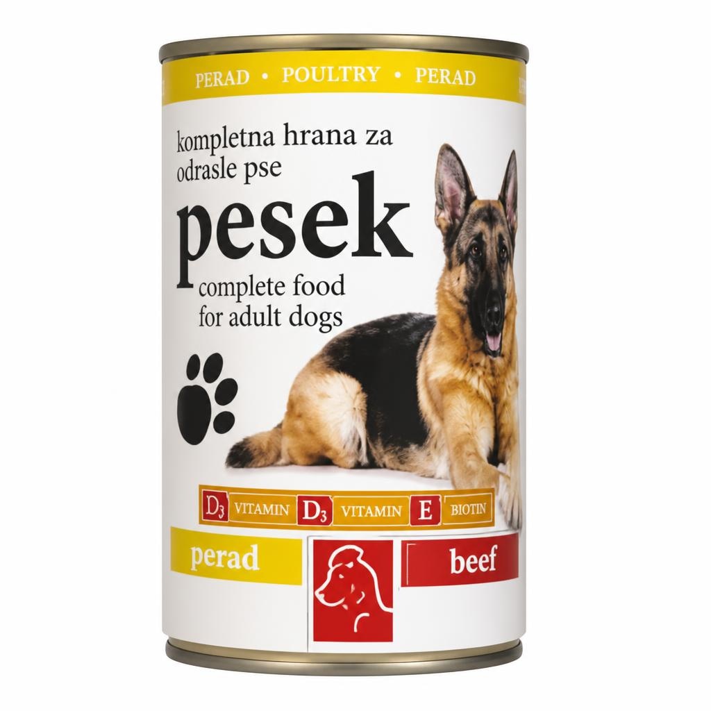 Hrana za pse Pesek 415 g - Akcija u trgovini KTC