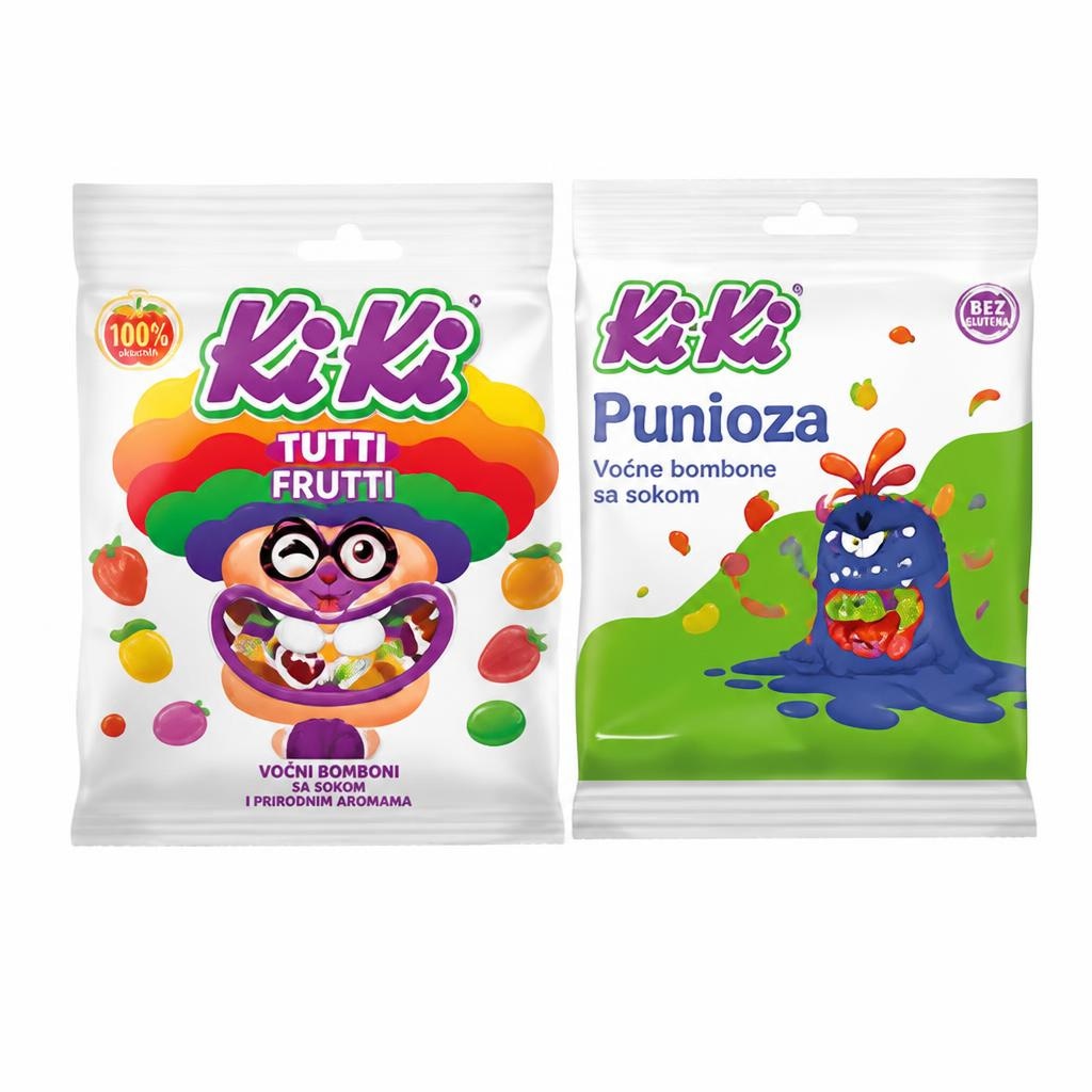 Ki-Ki bomboni 100 g ili 90 g Kraš Akcija u trgovini Tommy